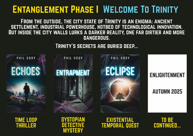 Three Entanglement books signed bundle